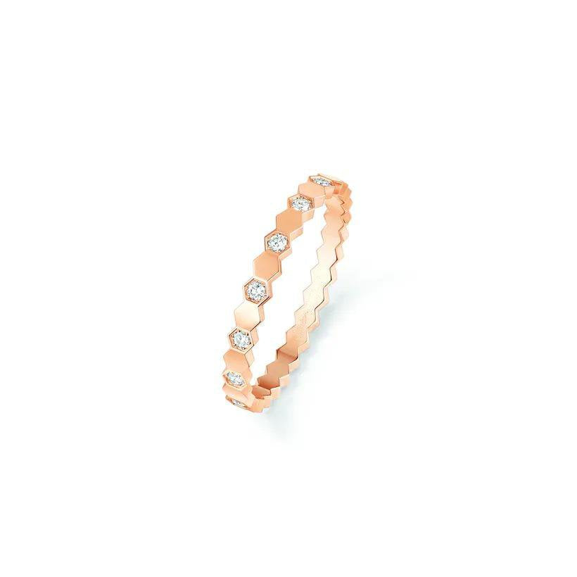 [Sparkle]BEE LOVE RING ROSÉGOLD DIAMANT