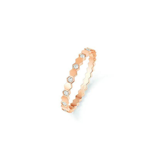 [Sparkle]BEE LOVE RING ROSE GOLD DIAMOND