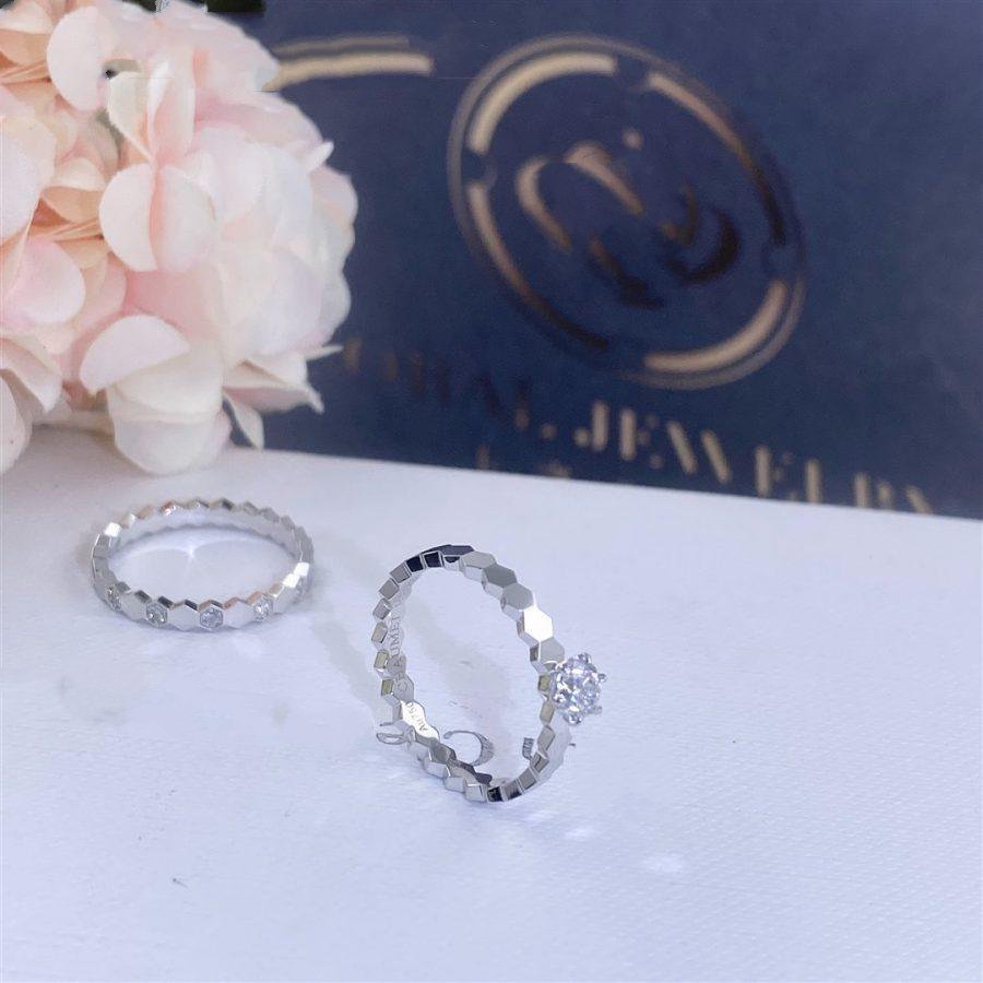 [sparkle Jewelry ]BEE LOVE RING SILVER 1 DIAMOND