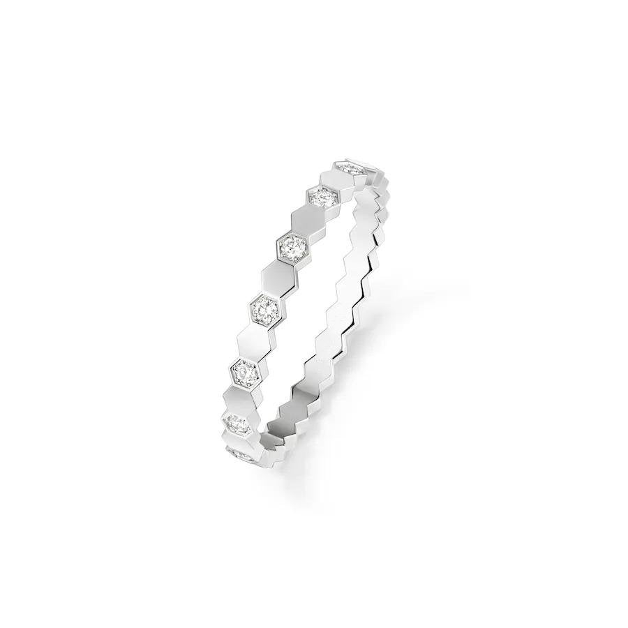 [sparkle Jewelry ]BEE LOVE RING SILVER DIAMOND