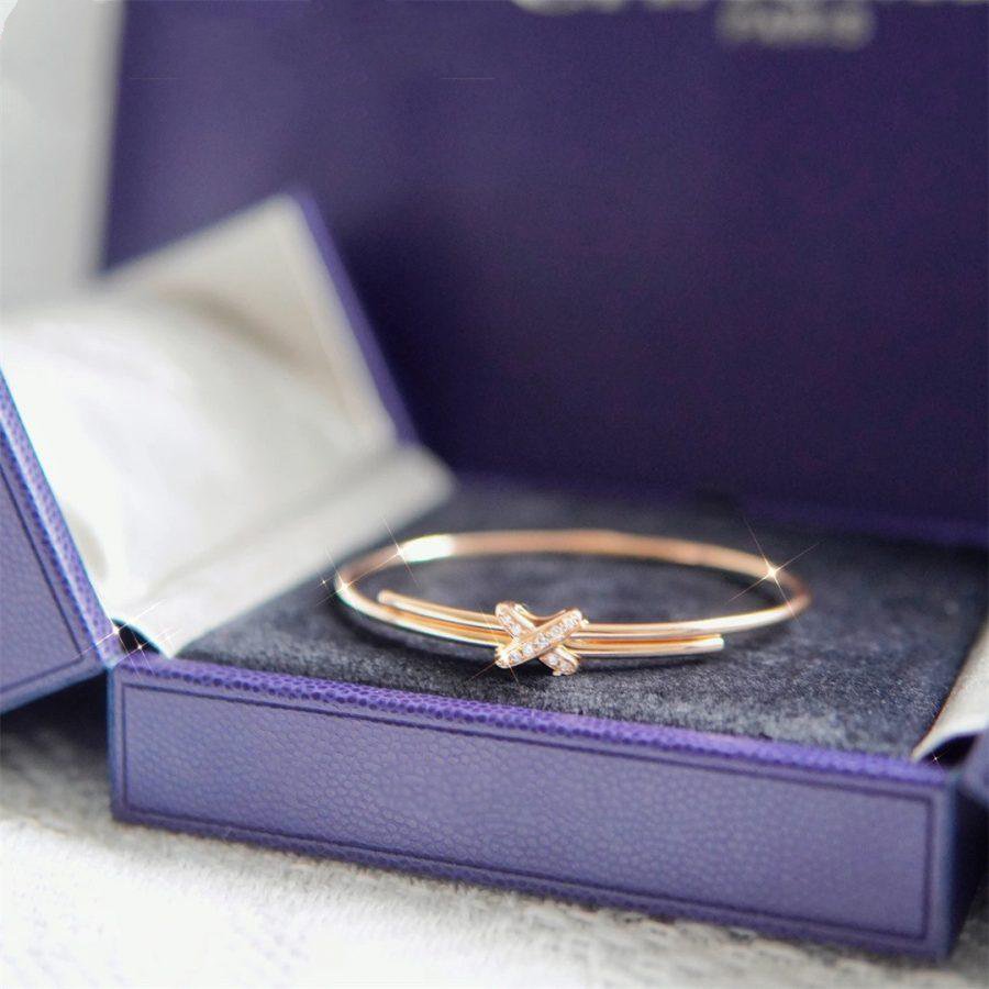 [sparkle Jewelry ]JEUX DE BRACELET PINK GOLD DIAMONDS