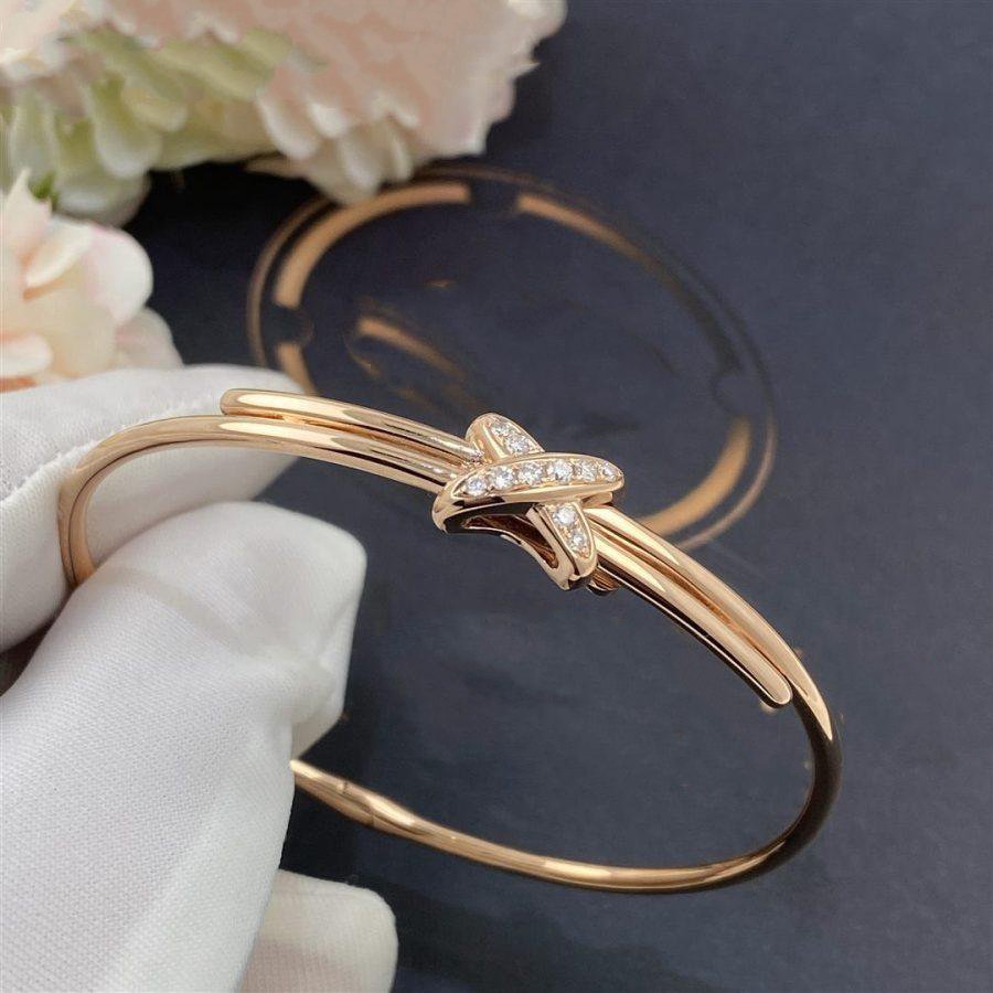 [sparkle Jewelry ]JEUX DE BRACELET PINK GOLD DIAMONDS