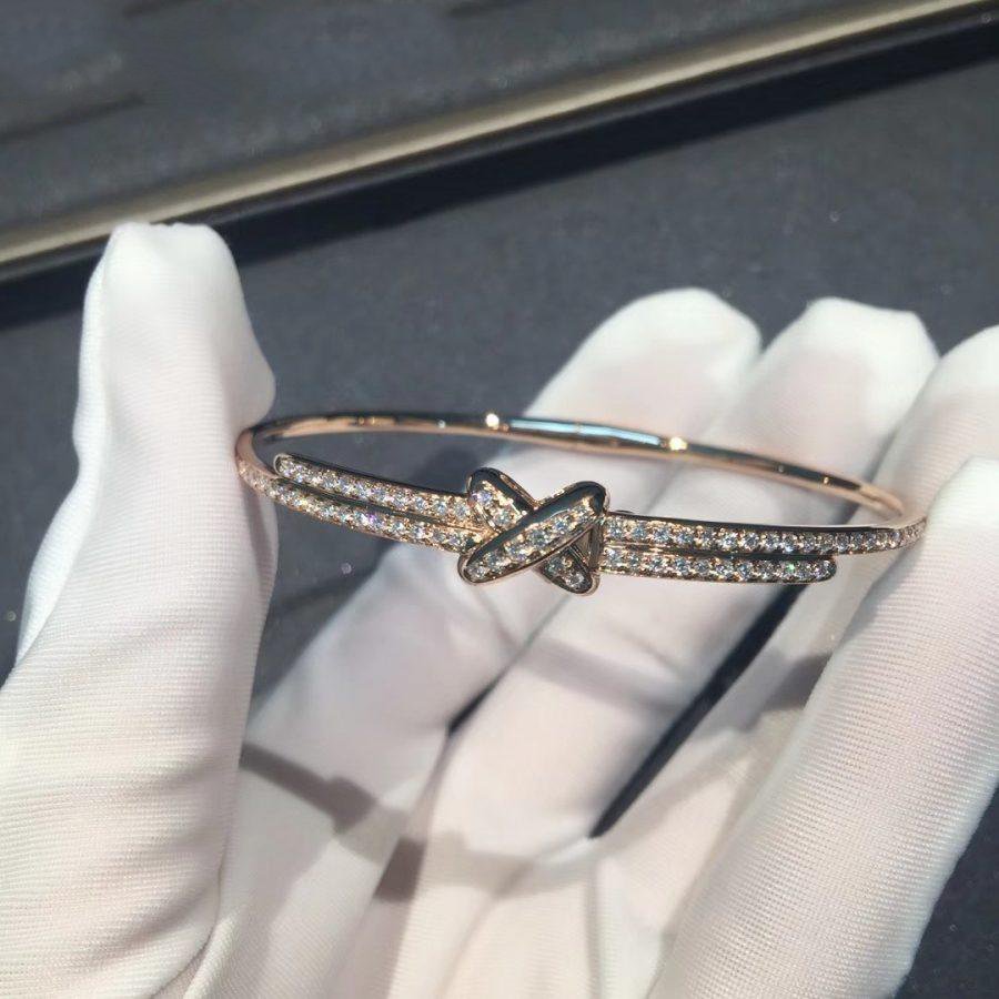 [sparkle Jewelry ]JEUX DE BRACELET DIAMONDS PINK GOLD