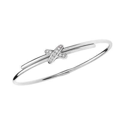 [Sparkle]SILBERNE ARMBAND-SETS DIAMANTEN