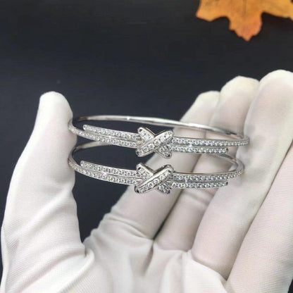 [Sparkle]JEUX DE BRACELET DIAMONDS SILVER