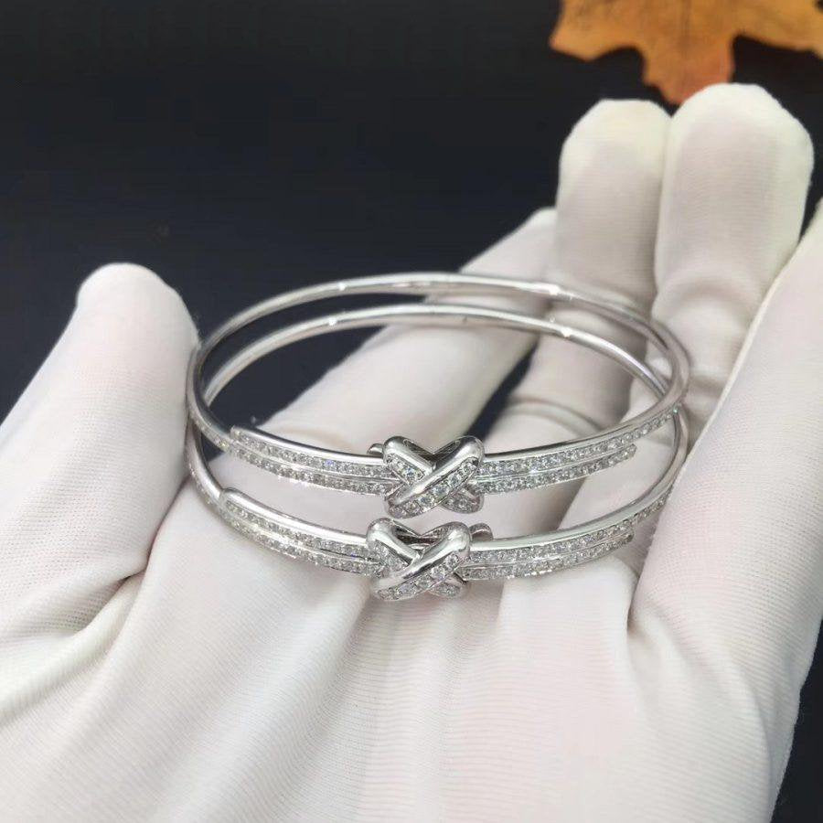 [Sparkle]JEUX DE BRACELET DIAMONDS SILVER