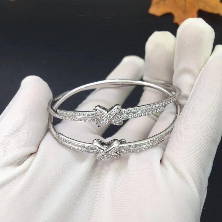 [Sparkle]JEUX DE BRACELET DIAMONDS SILVER