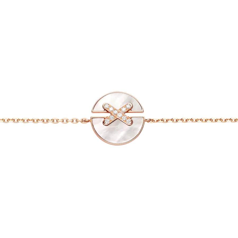 [sparkle Jewelry ]JEUX DE BRACELET MOP PINK GOLD DIAMONDS