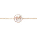 [sparkle Jewelry ]JEUX DE BRACELET MOP PINK GOLD DIAMONDS