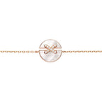 [sparkle Jewelry ]JEUX DE BRACELET MOP PINK GOLD DIAMONDS