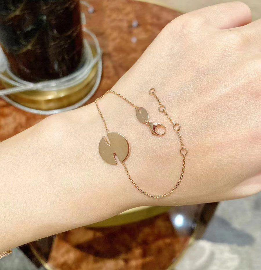 [sparkle Jewelry ]JEUX DE BRACELET MOP PINK GOLD DIAMONDS