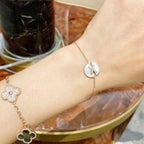 [sparkle Jewelry ]JEUX DE BRACELET MOP PINK GOLD DIAMONDS