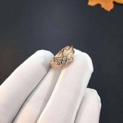 [Sparkle]JEUX DE ROSE GOLD DIAMOND RING