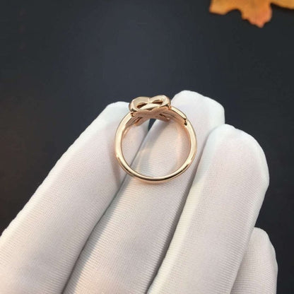 [Sparkle]JEUX DE ROSE GOLD DIAMOND RING