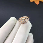 [sparkle Jewelry ]JEUX DE RING PINK GOLD DIAMOND