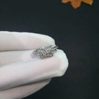 [sparkle Jewelry ]JEUX DE SILVER DIAMOND RING