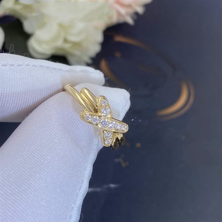 [sparkle Jewelry ]JEUX DE GOLD DIAMOND RING