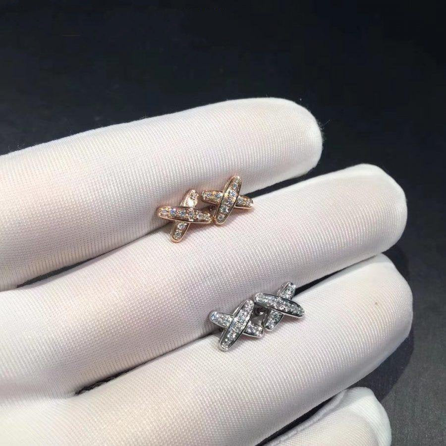 [sparkle Jewelry ]JEUX DE DIAMOND EARRINGS