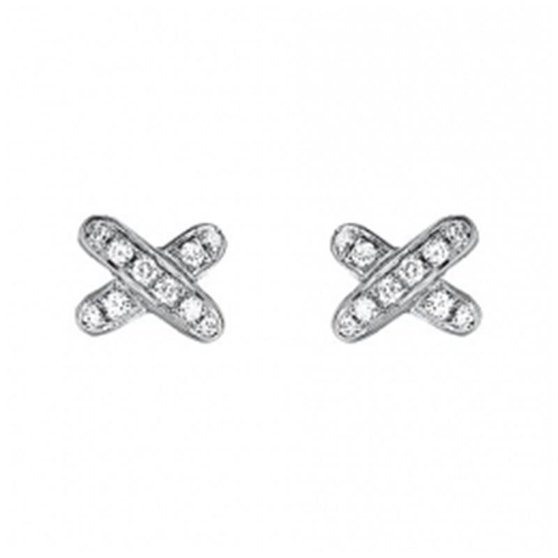 [sparkle Jewelry ]JEUX DE DIAMOND EARRINGS