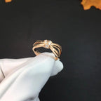 [sparkle Jewelry ]LIENS RING PINK GOLD DIAMOND