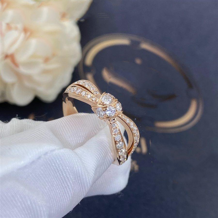 [sparkle Jewelry ]LIENS PINK GOLD DIAMOND RING