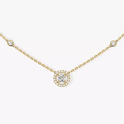 [Sparkle]JOY ANHÄNGER DIAMANTENHALSKETTE