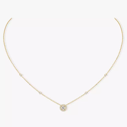 [Sparkle]JOY ANHÄNGER DIAMANTENHALSKETTE