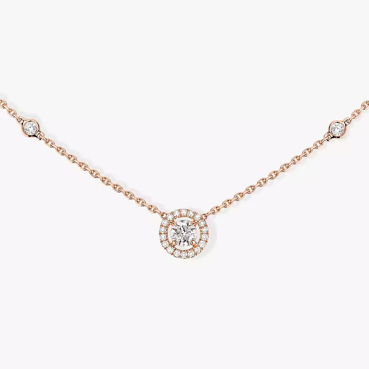 [Sparkle]JOY ANHÄNGER DIAMANTENHALSKETTE