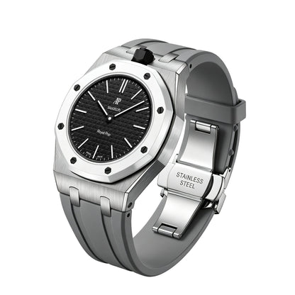[Sparkle]Royal Oak Pop Exklusiv Stahlgehäuse & Silikonarmband mit Ladehalterung