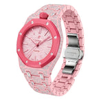 Royal Oak Pop Exclusive Bioceramic Case & Bioceramic Strap Full Diamond