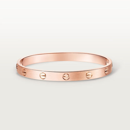 [sparkle Jewelery]LOVE BRACELET 6.1MM BRUSHED