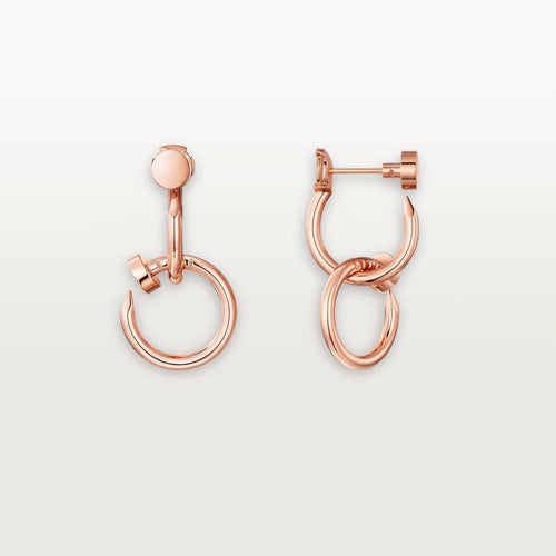 [sparkle Jewelery]JUSTE NO DIAMOND DOUBLE EARRINGS