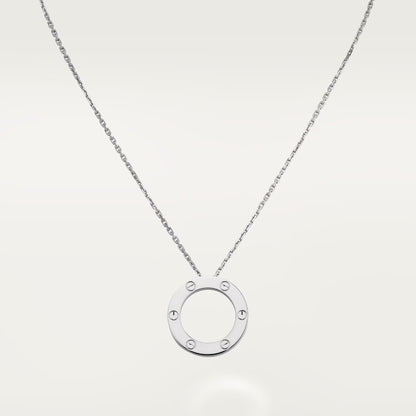 [sparkle Jewelery]LOVE NECKLACE 16MM