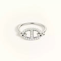 [sparkle Jewelry ]RONDE SMALL SILVER DIAMOND RING