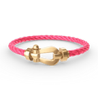[sparkle Jewelry ]FORCE LARGE HORSESHOE NO DIAMOND BRACELET GOLD