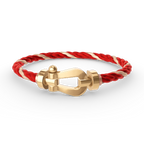 [sparkle Jewelry ]FORCE LARGE HORSESHOE NO DIAMOND BRACELET GOLD