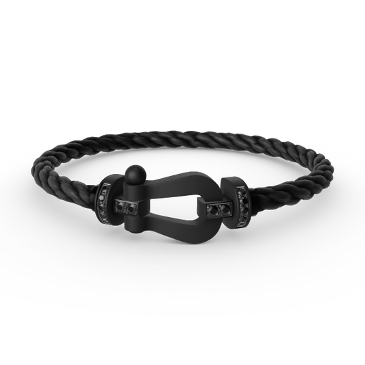 [Sparkle]FORCE LARGE SERIES BLACK SAMURAI BRACELET