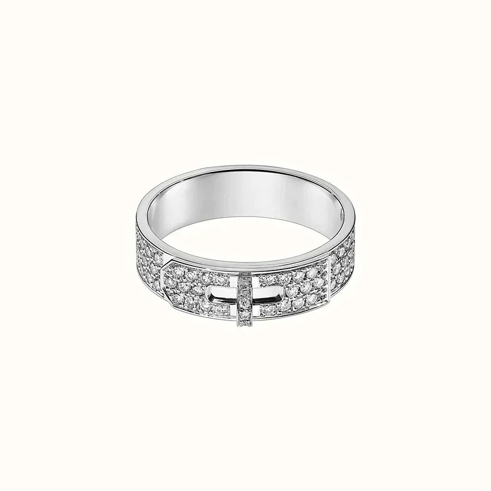 [Glanz]KELLY SILBER DIAMANT RING
