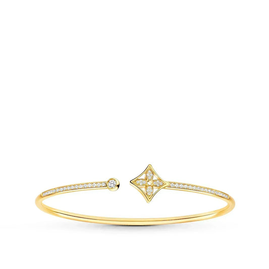 [Sparkle]IDYLLE GOLD OFFENER ARMBAND DIAMANT BESETZT