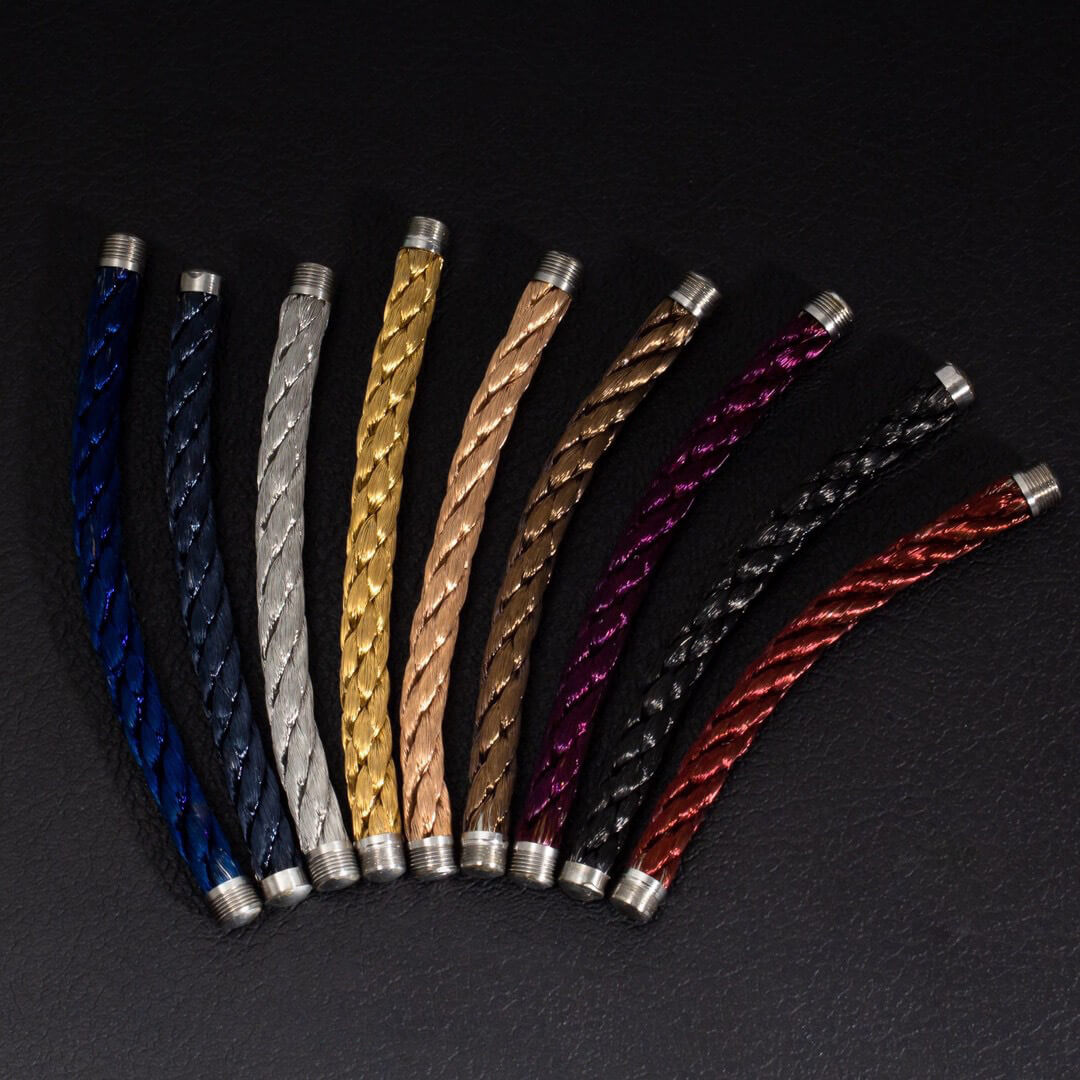[sparkle Jewelry ]FORCE SERIES BRACELET CABLES 50 CHOICES (DIY SELECTION)