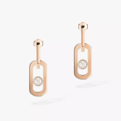 [Sparkle]SO MOVE XL DIAMANT-KREOLEN
