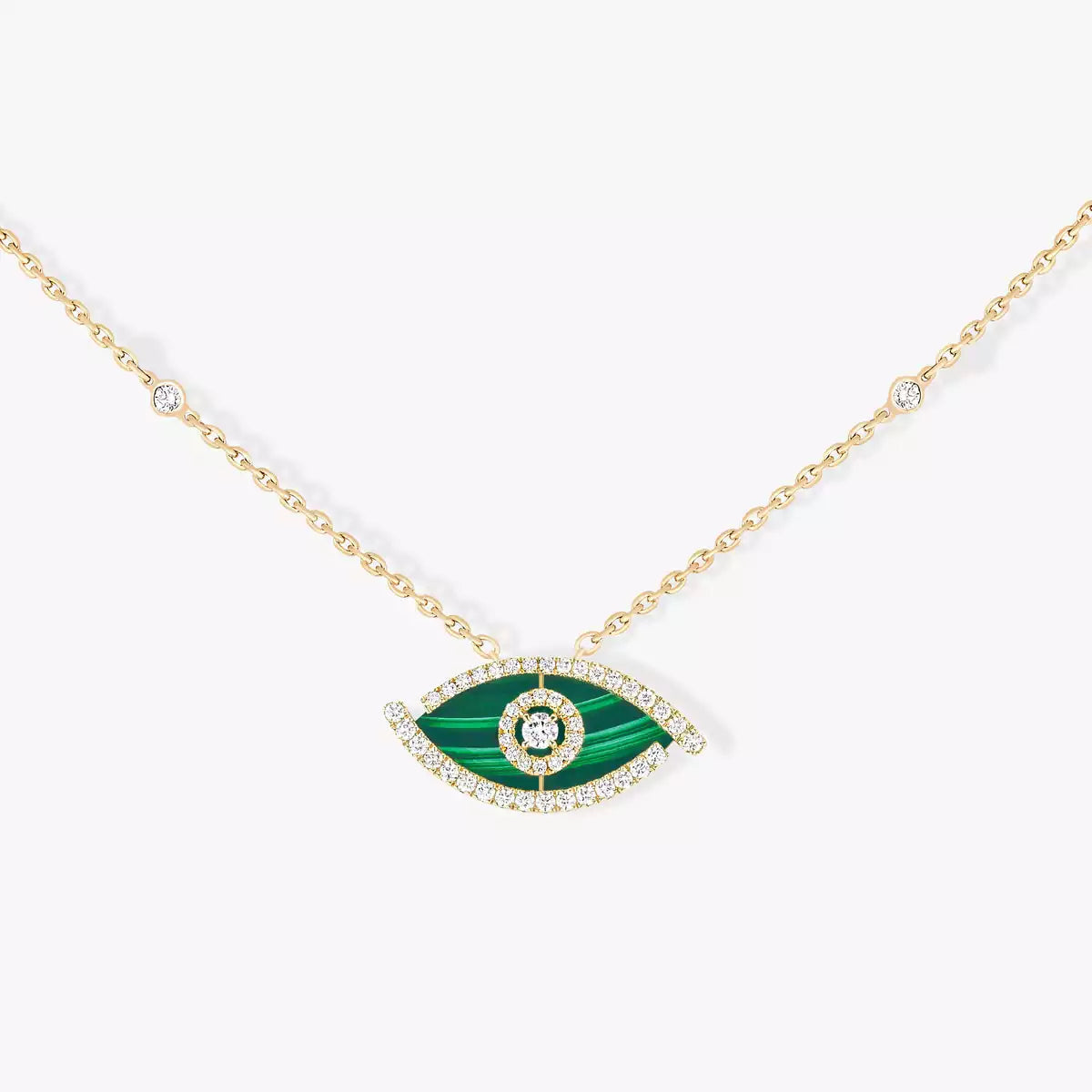 [Sparkle]LUCKY EYE DIAMOND NECKLACE