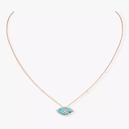 [Sparkle]LUCKY EYE DIAMOND NECKLACE