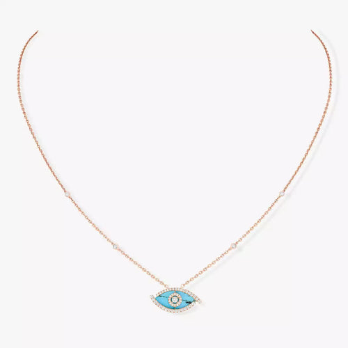 [Sparkle]LUCKY EYE DIAMOND NECKLACE