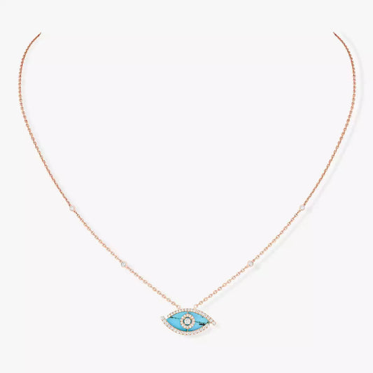 [Sparkle]LUCKY EYE DIAMANT HALSKETTE