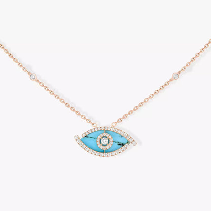 [Sparkle]LUCKY EYE DIAMOND NECKLACE