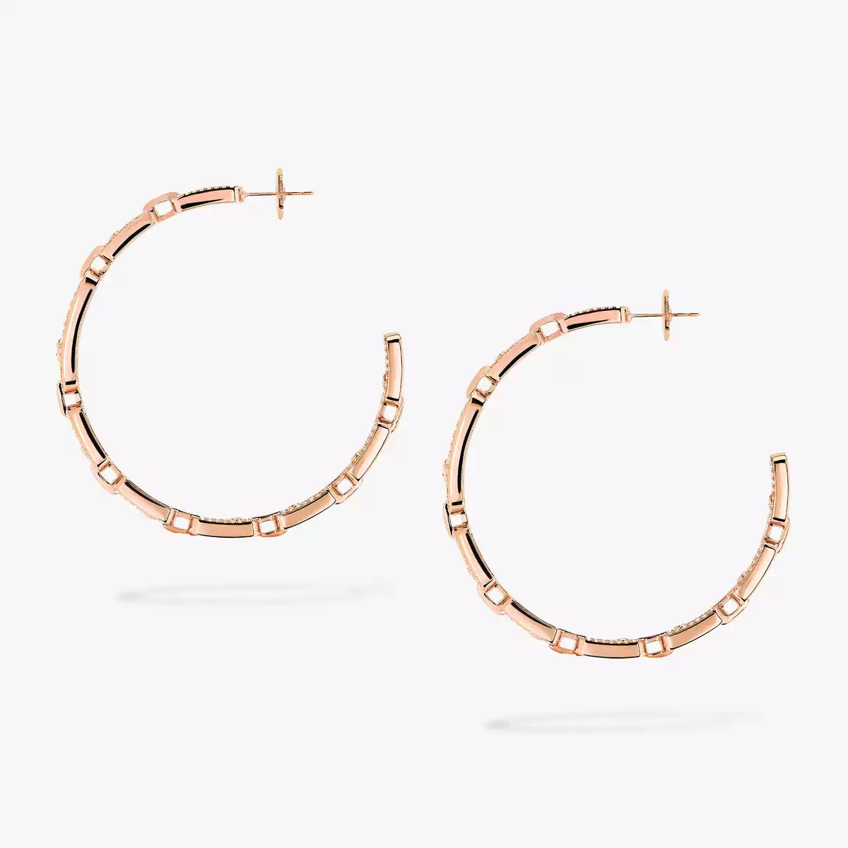 [Sparkle]MOVE LINK KINETIC DIAMOND HOOP OHRRINGE