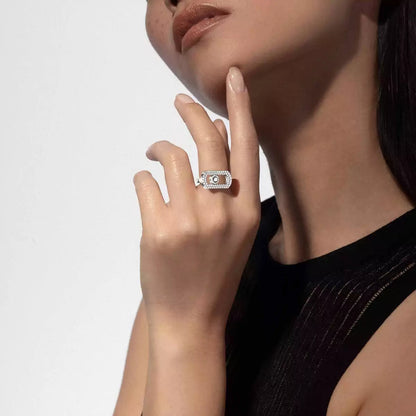 [sparkle Jewelry] So Move Pave_-Set Diamond Ring