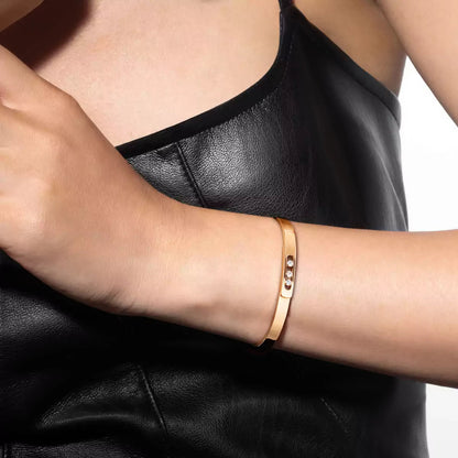 [sparkle Jewelry]Move Noa Diamond Bangle Bracelet