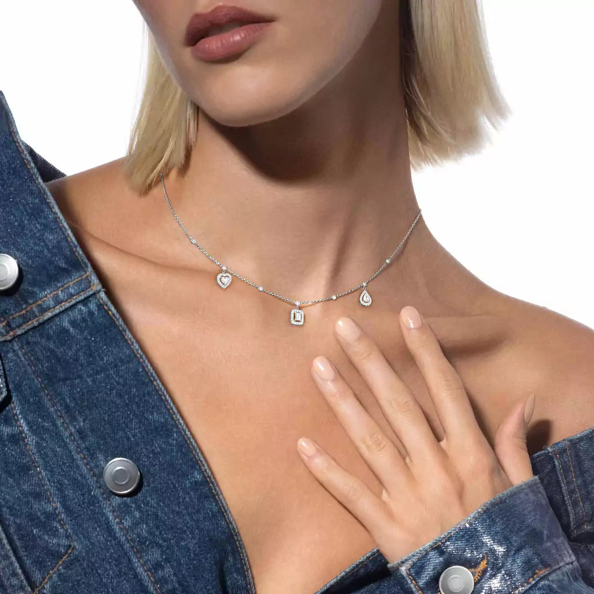 [Sparkle]DREIERGLÜCK ANHÄNGERKETTE